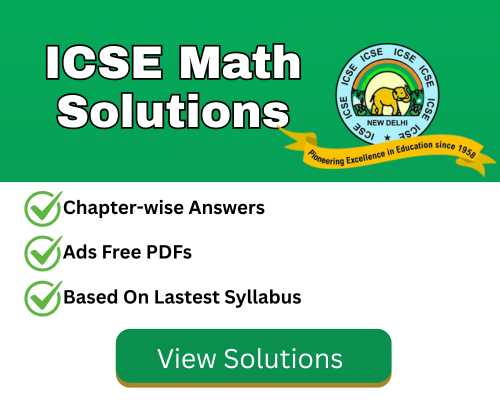 ICSE Math Solutions