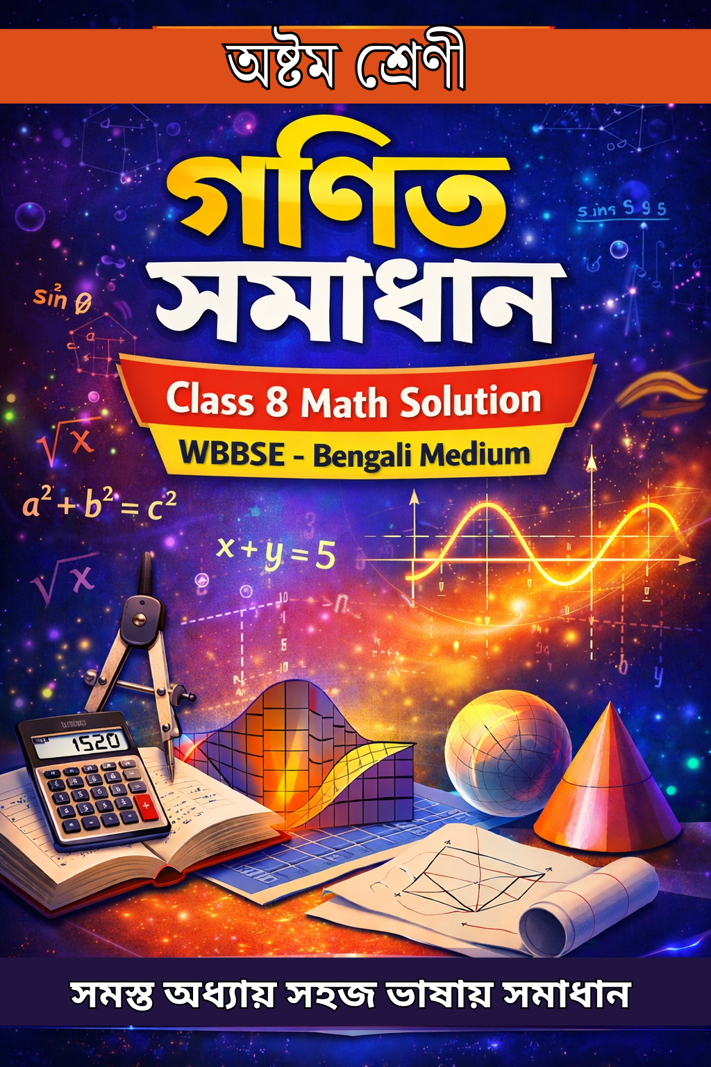 class 8 math solution wbbse